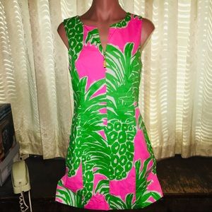 Lilly Pulitzer Mika Shift Sleeveless Dress- Size 6